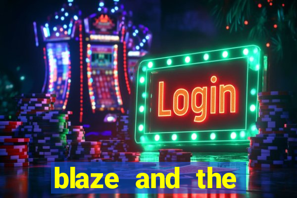 blaze and the monster machines logo font